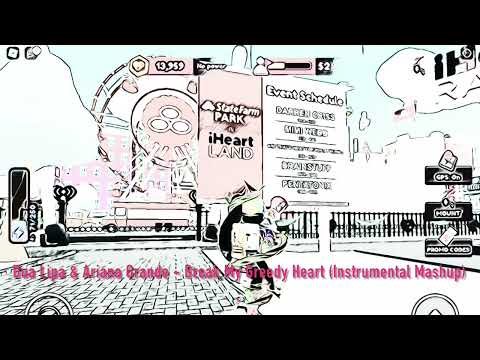 Dua Lipa & Ariana Grande - Break My Greedy Heart (Instrumental Mashup) (Audio)
