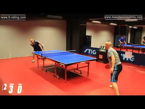 179.TT-Rating Turnuvası - Masa Tenisi - Table Tennis - Match