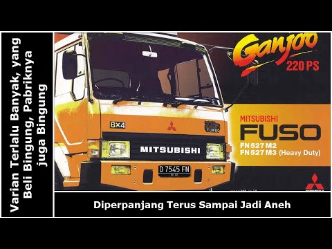 Truk dengan Masa Produksi Terpanjang | Review dan Sejarah Mitsubishi Fuso FM517 FN517 FN527 Fighter