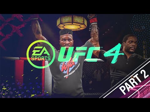 UFC 4 Career Mode Walkthrough Gameplay Part 2 - The WFA 🥊🥊🥊