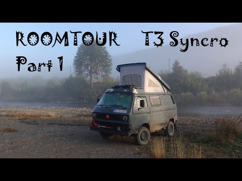 Roomtour VW T3 Syncro Offroadcamper als Familienreisefahrzeug - syncro4four