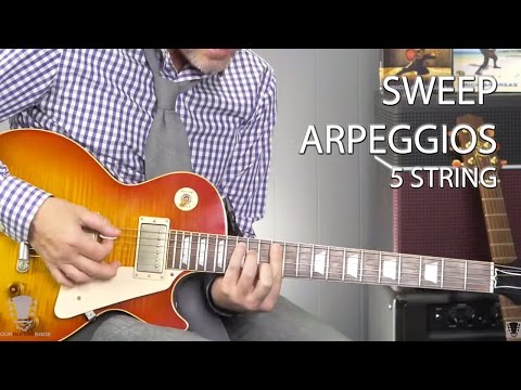Sweep Arpeggio Series - 5 String Malmsteen Style