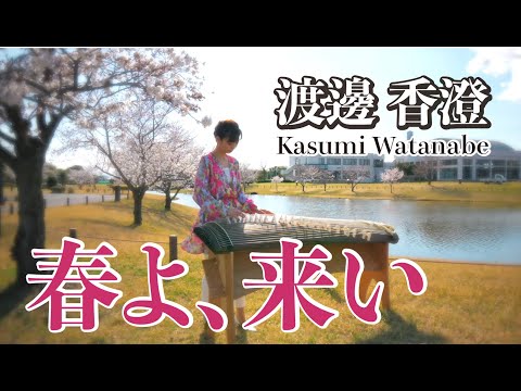 【春よ、来い/ 松任谷由実】25絃箏＆17絃箏　渡邊香澄 MV