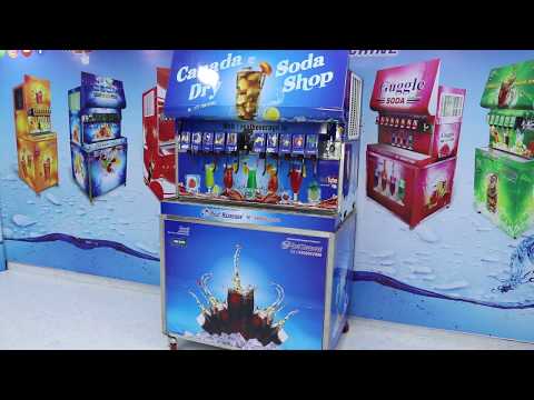 12 Flavor Soda Vending Machine