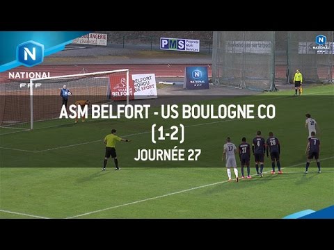 J27 : ASM Belfort - US Boulogne CO (1-2), le résumé