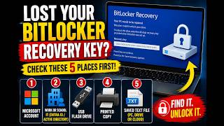 Lost Your BitLocker Recovery Key? Try These 5 Secret Locations!