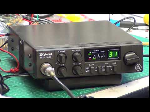 Cybernet Beta 3000 UK CB27/81 CB radio (mobile) - On The Air Test