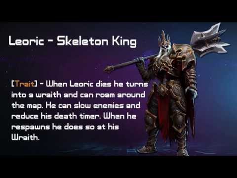 Heroes of the Storm: Leoric the Skeleton King Abilities Preview