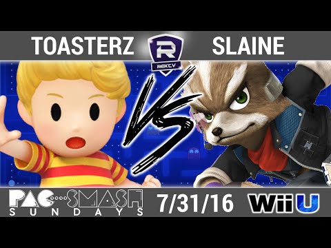 Pac-Smash Sundays 4 - Toasterz (Lucas) vs Slaine (Fox)
