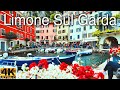 LIMONE SUL GARDA WALKING TOUR | THE PRETTIEST PLACE IN LAKE GARDA ITALY | 4K60 FPS