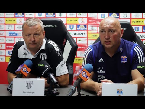 2020-09-05 Sandecja - BrukBet Termalica Nieciecza 0-1 (0-0), konferencja prasowa