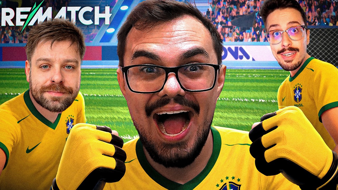 OS COLEGAS SÃO BRASIL NA COPA DO MUNDO DO REMATCH