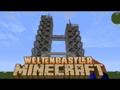 Minecraft Weltenbastler#9 BioTech Tower Map von GERanimation [HD/Deutsch]