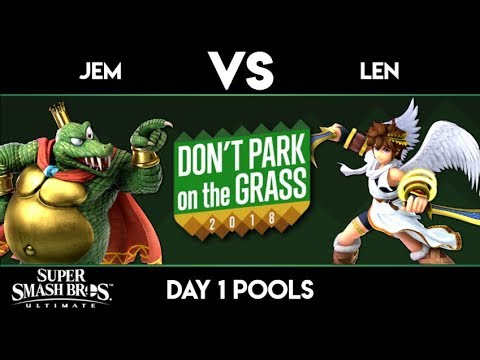 Don't Park on the Grass 2018 - Jem vs Len - Ultimate Pools