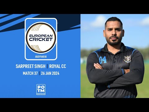 POTM: S.Singh - AMD vs RYL | Highlights | ECS Cyprus, 2024 | 26 Jan 2024 | ECS24.037