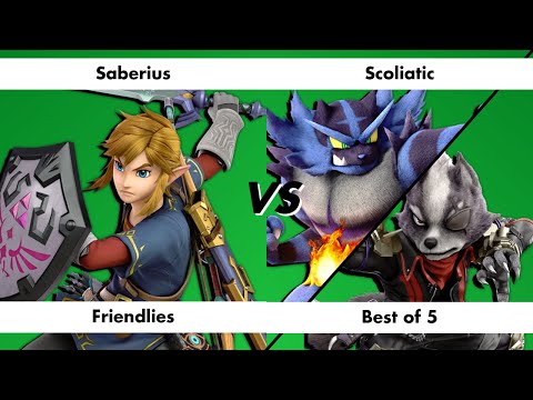Saberius (Link) vs Scoliatic (Incineroar/Wolf) August 2023 Best of 5