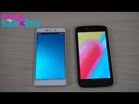 Moto C vs Redmi 3s SpeedTest Comparison
