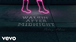 Patsy Cline - Walkin&#39; After Midnight (Lyric Video) ft. The Jordanaires
