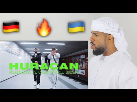 ARAB REACTION TO GERMAN RAP BY SAMRA & CAPITAL BRA - HURACAN **WOW**