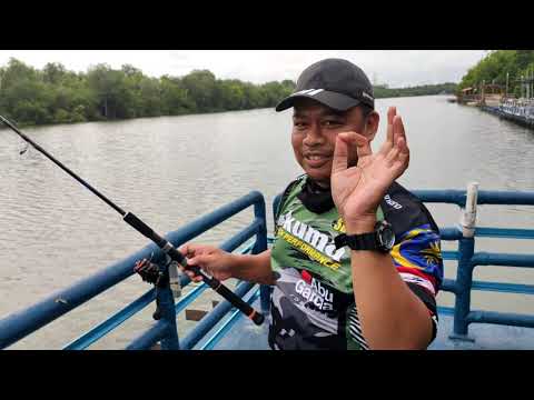 Memancing di Jeti Pak Lim Episod Rumah Rakit Di Jeti. Sungai Sepang, Selangor. Trip Ke2.