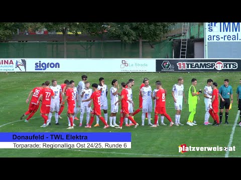 Torparade Donaufeld - TWL Elektra, Regionalliga Ost 24/25