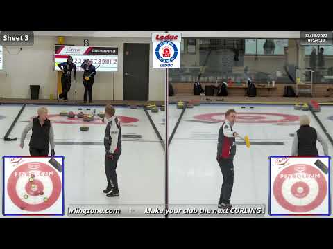 Sauder/Drummond vs. Wytrychowski/Dumont - Draw 2 - Curling Stadium Alberta Curling Series Doubles