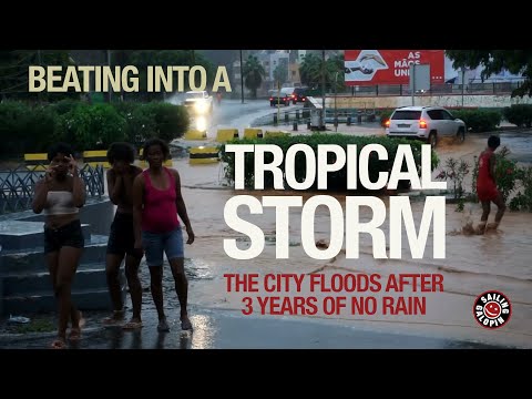Beating Into A Tropical Storm | City Floods After 3 years of No Rain | Winded Voyage 4 | Episode 101