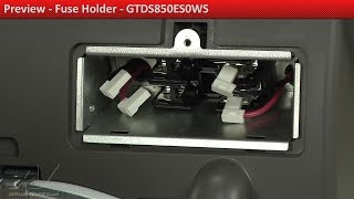 GE Dryer - No Power on the Console - Fuse Holder Repair and Diagnostic