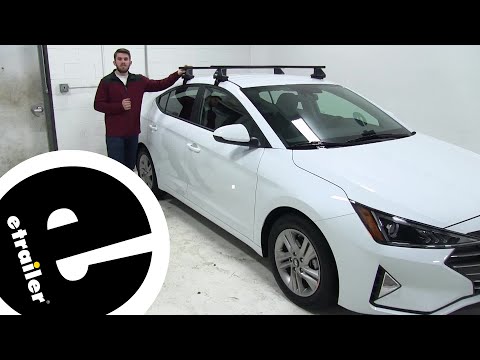 DIY Install: Fit Kit for Thule Evo Clamp and Edge Clamp Roof Rack Feet on your 2019 Hyundai Elantra
