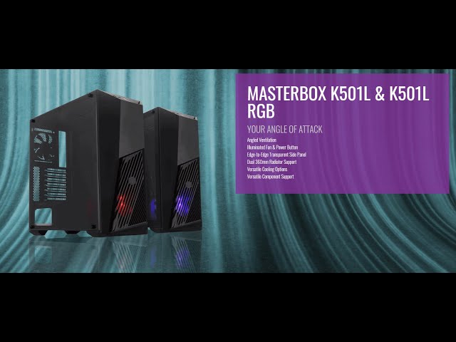 Vỏ Case Cooler Master MasterBox K501L RGB
