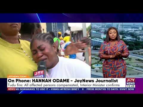 Tudu Fire: All affected persons compensated - Interior Minister confirms