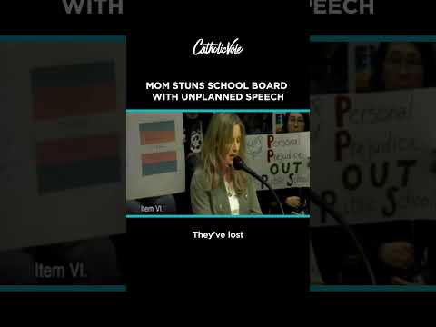Mom Stuns School Board With Unplanned Speech