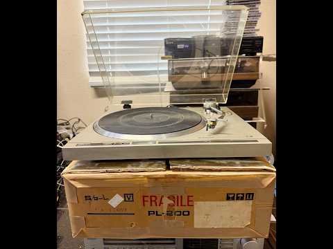 Pioneer PL-200 Direct-Drive Auto Return Turntable w/ Pickering XV-15/625E Cartridge & Original Box; Tested SEE VIDEOS image 15