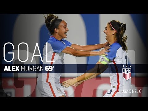 WNT vs. New Zealand: Alex Morgan Second Goal - Sept. 19, 2017