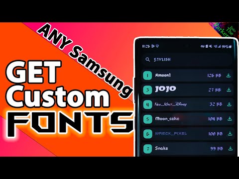GET Custom Fonts For EVERY Samsung Phone! - ❤️‍🔥FREE Fonts for ONE Ui 💬