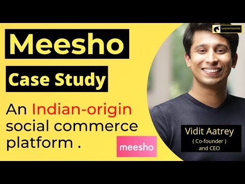 An Indian-origin social commerce platform | Meesho case study and business model |startup case study