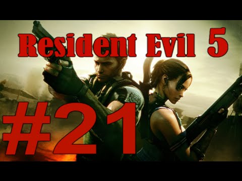 GIANT SPIDER BOSS Resident Evil 5 pt.21