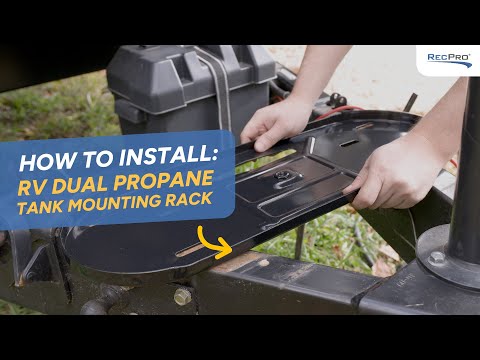 How to Install a Propane Tank Rack with RecPro in 15 Minutes!