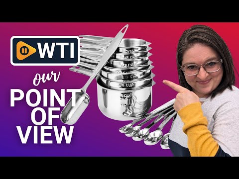 13-piece Measuring Cups and Spoons Set - WTI product video review