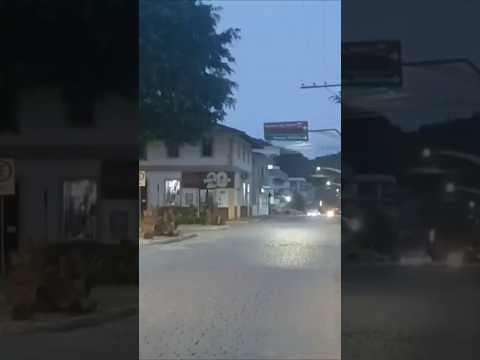 A Noite Chuvosa Em Nova Trento/SC - A Vida No Interior