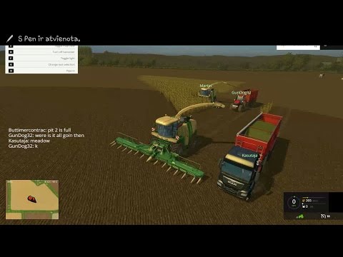 farming sim 2015 multiplayer DAGGERWIN SERVER EP11 CORN HARWESTING AND OTHER STUFF