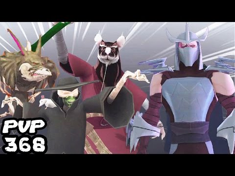 Teenage Mutant Ninja Turtles: Legends PVP​​ 368 (Shredder, Splinter, Rahzar, Rat King)