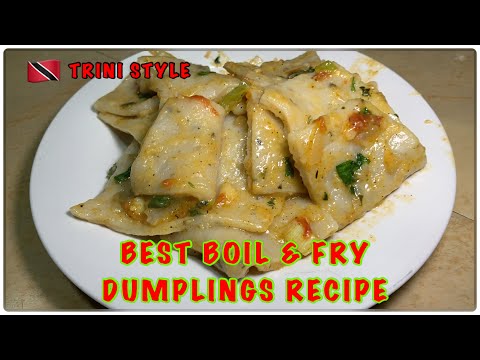 BEST BOIL & FRY DUMPLINGS RECIPE