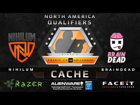 Nihilum vs Braindead - Map 1 - Cache (FACEIT League 2015 Stage 2 NA Qualifier)