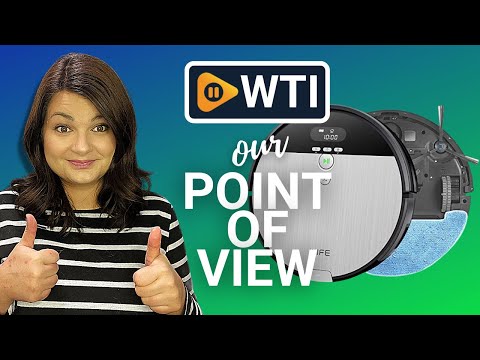 ILIFE V8s Robot Vacuum and Mop Combo - WTI product video review