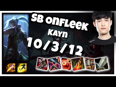 Kayn vs Kindred SB OnFleek JUNGLE (10/3/12) Gameplay Replay - Patch 10.23