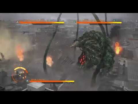 GODZILLA PS4 : Biollante vs Godzilla 2014 vs SpaceGodzilla