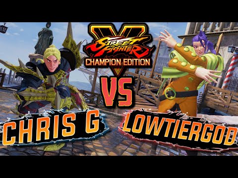 SFV CE 🔥 CHRIS G (Ken) VS. LowTierGod (Rose) Ranked match Street fighter V