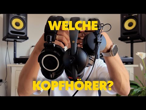 „Die besten DJ-Kopfhörer 2025 – Kaufberatung & Top-Modelle (HD25, M50x, NTH-50)“