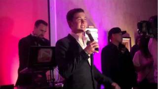 Scotty McCreery at Garner prom w/ DJ Kent Bloms (Video)